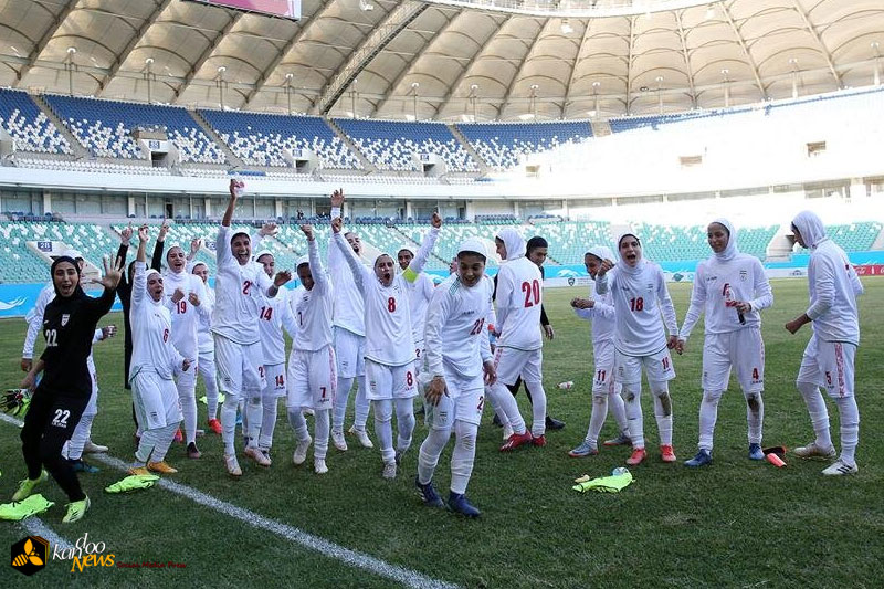 تاریخ‌سازی زنان فوتبال ایران در آسیا؛ به مرحله نهایی جام ملت‌ها صعود کردند(ویدیو)