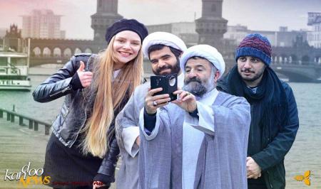 سفر جواد عزتی و مهران رجبی به اروپا به‌قصد آشنایی با بانوی خداجوی بلوند؟! +فیلم