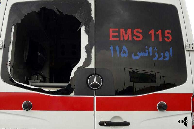 حمله زامبی‌های فوتبالی به آمبولانس مجروحان در اصفهان