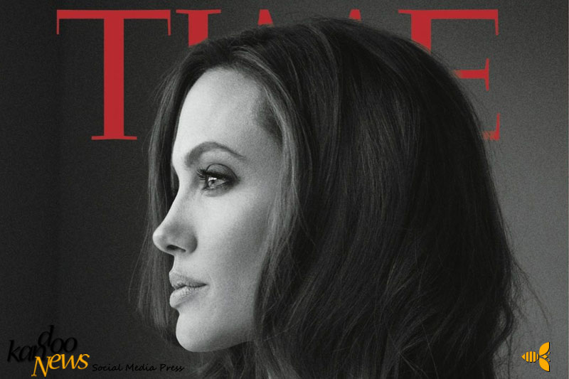 آنجلینا جولی به مجله تایم ملحق شد