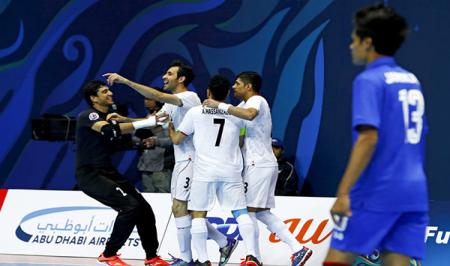 تیم ملی فوتسال ایران به فینال جام ملت‌های آسیا راه یافت