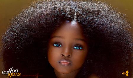 «جار ایجالانا» زیباترین دختربچه جهان از نیجریه