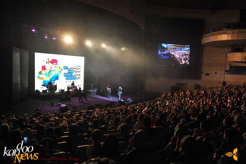 استقبال پرتعداد مخاطبان از کنسرت موسیقی بهنام بانی در جشنواره فجر