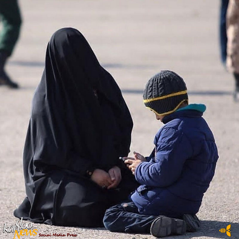 همسر و فرزند شهید حادثه تروریستی زاهدان