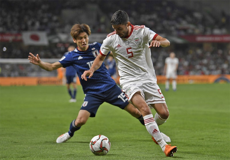 میلاد محمدی در دیدار با تیم ملی کره جنوبی
