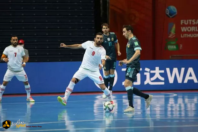 دیدار تیم ملی فوتسال ایران مقابل آرژانتین